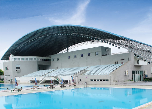 涿州游泳馆网架