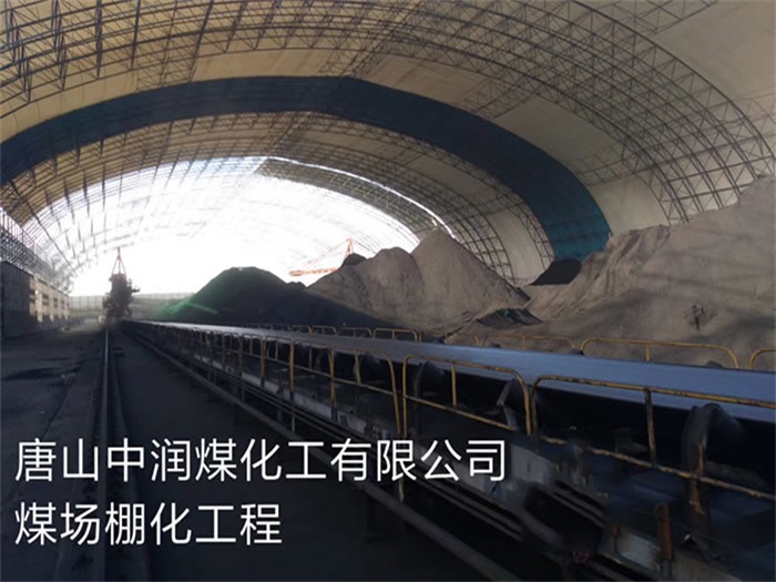 涿州煤化工有限公司煤场棚化工程