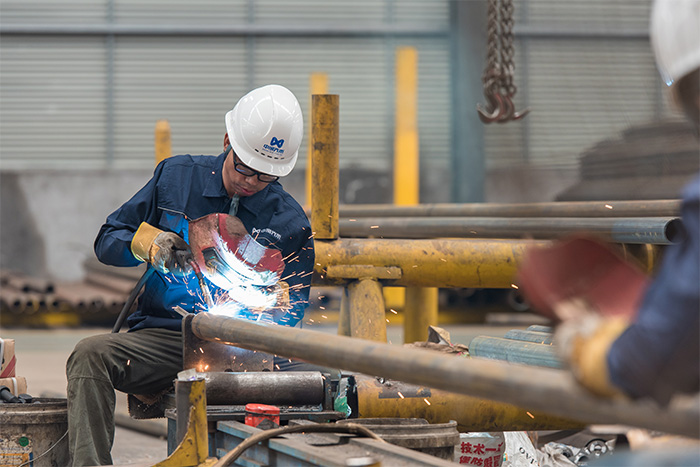 涿州网架焊接车间